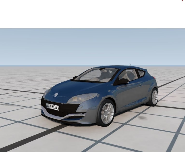 Mégane 3 R.S(Fixed Wheels And Interior)